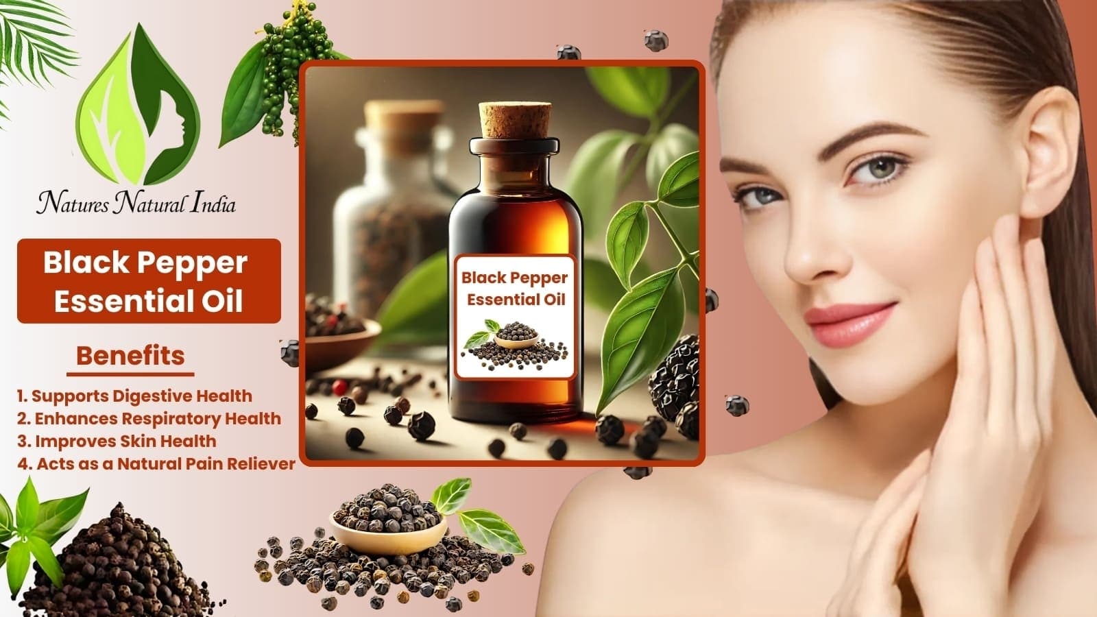 Exploring the Top Health Benefits of Black Pepper Essential Oil