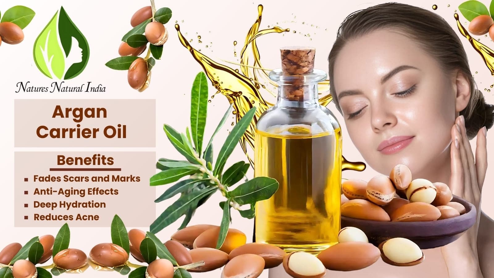 Argan Carrier Oil: The Secret to Glowing Skin and Healthy Beautiful Hair