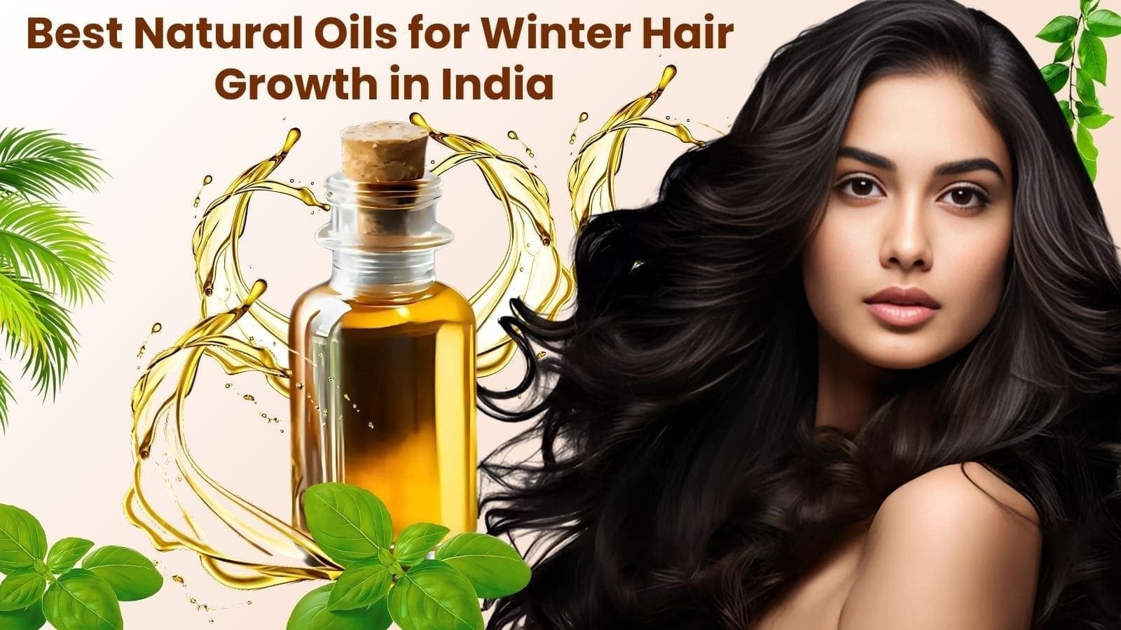 6 Natural Oils That Help Hair Growth in Winter in India