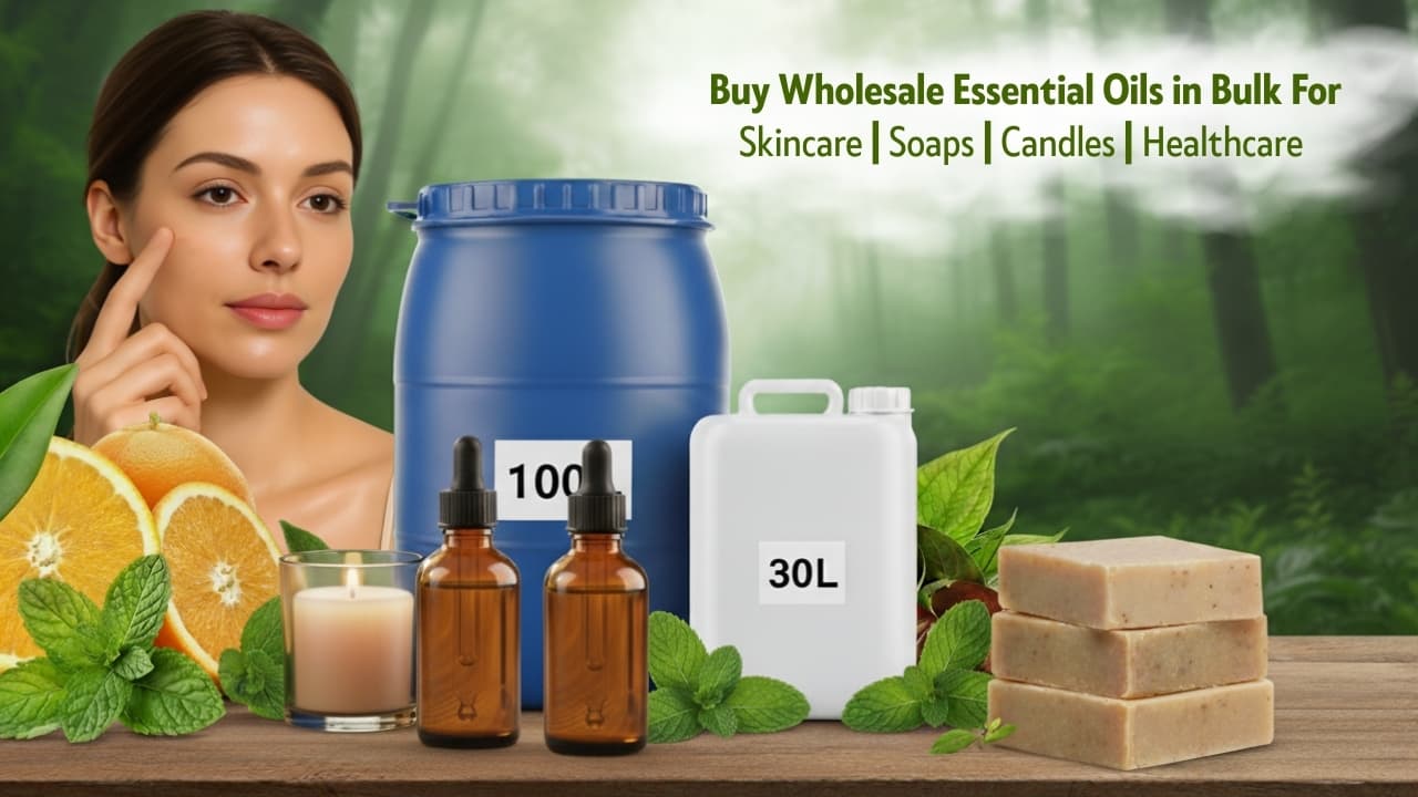 The Ultimate Guide to Buying Wholesale Essential Oils in Bulk for Skincare, Soaps, and Candles