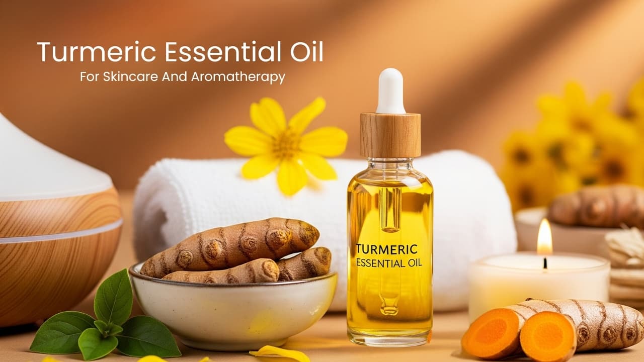 Turmeric Essential Oil For Skincare & Aromatherapy