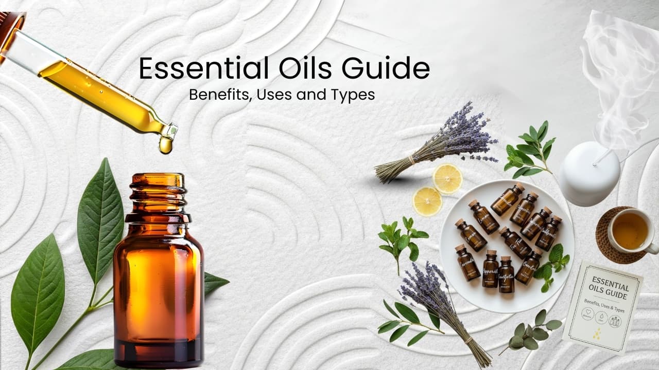 Essential Oils Guide: Benefits, Uses, & Types | Natures Natural India - Trusted Essential Oil Manufacturer