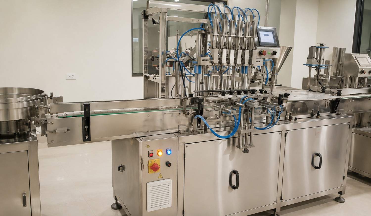 Auto filling and capping